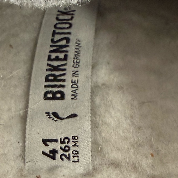 Birkenstock Gray Slip-On Sandals - Picture 6 of 7